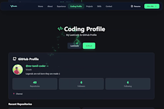 build a responsive reactjs or nextjs website
