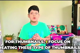 design premium clickbait youtube thumbnail