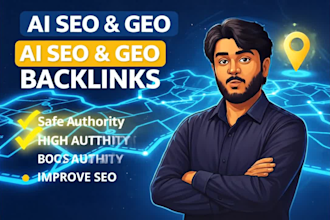 build ai GEO white hat dofollow high authority backlinks, voice search SEO