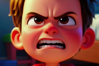 create cute custom 3d kids animation