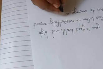 neatly handwrite notes, letters and documents