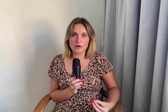 professional spokesperson female presenter video spokesperson