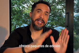 edit just in spanish, all your videos shortly and monthly