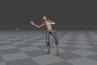 walk cycle,idle,running,fighting,die,hitting animation in unreal engine, blender
