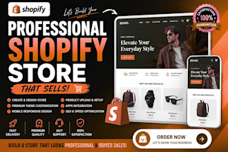 create a modern shopify website