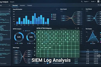 analyze siem logs using splunk or wazuh