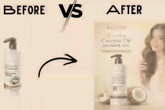 design luxury skincare product ads with realistic models
