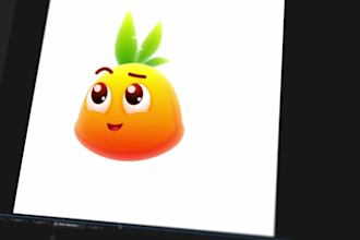 create character mascot rive, lottie animations web and app
