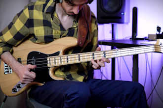 be your pro session bass player