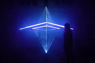 create cinematic laser video animation and laser light show