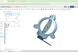 model your projects assembly in cad software