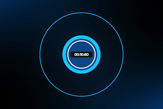 create a saas explainer video with UI animation