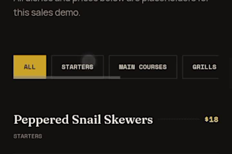 build a business website for your shop, or local business