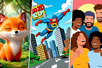 create engaging ai cartoon animation videos and custom cartoon characters