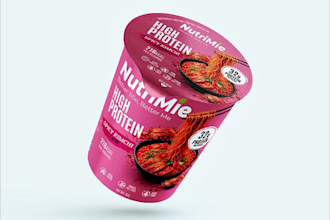design paper cup, coffee, ice cream, and instant noodle cup