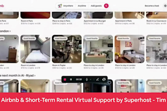 provide airbnb co hosting and SEO listing support