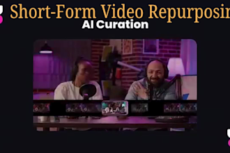 repurpose your long videos into viral short form clips fast and pro