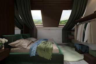 create realistic interior rendering
