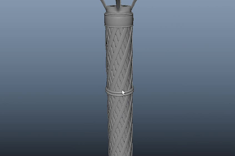 create 3d weapon from sword to gun or shield