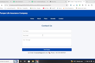making a website using HTML, CSS, and javascript