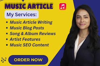 do your music article publish music magazine music  blog google news guest post
