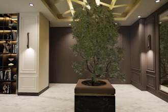 help commercial real estate agent with cgi render, external internal walkthrough