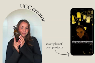 be your ugc creator for tiktok and meta in german and english