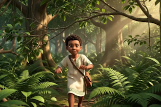 create an engaging ai animated story video