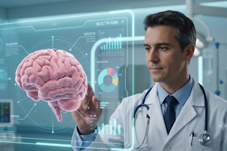 create 3d commercial promotional explainer video for healthcare ai voice over
