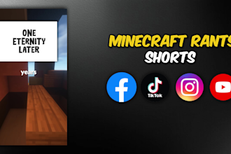 make viral minecraft rant shorts for youtube