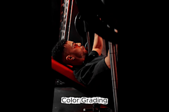 edit fitness reels, gym shorts, and workout videos with captions