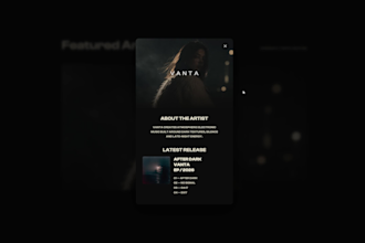 create a stunning web site specially for you