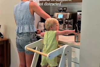 create authentic mom ugc videos with my toddler for your brands