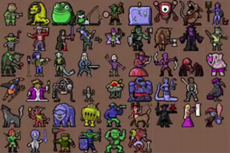 create pixel game icon, rpg skill icon, animated icon, ui, item icon, game asset