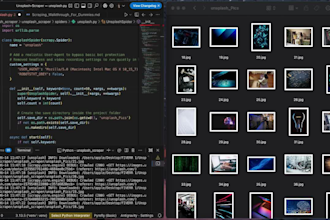 extract and organize bulk images from ecommerce or real estate sites