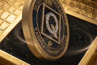 create cinematic 3d metallic logo reveal intro animation
