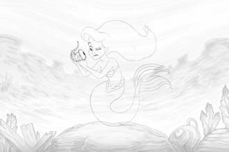 create traditional hand drawn animation, frame by frame 2d animation vide0