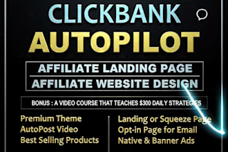 create clickbank affiliate marketing website to make money online