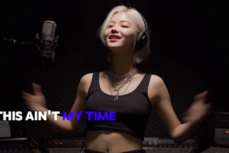 4k humanlike ai music visual ai rap music video ai music ai rap music video