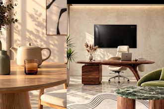 turn your interior moodboard into realistic 3d renderings