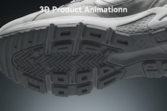 3d sneaker animation for your footwear brand