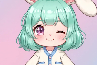 design vtuber model live2d vtuber rigging anime character design live2d model