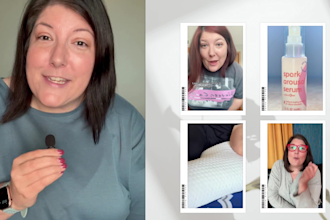 create ugc with a 40s female creator