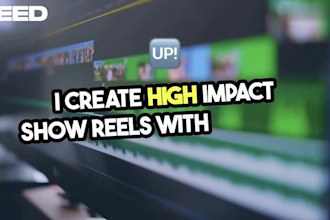 create and edit your speaker sizzle reel as a professional speaker reel editor