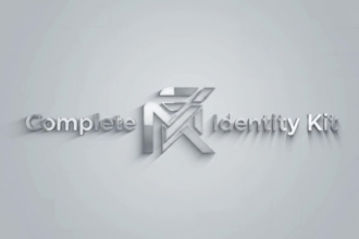 do luxury business card, logo and letterhead
