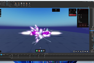 create roblox vfx, roblox combat abilities animation for you