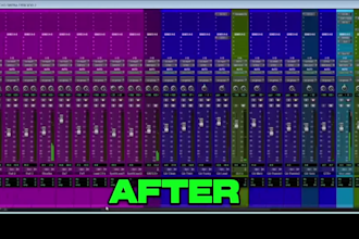 provide a high quality multitrack mix for your song