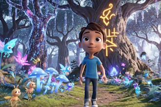 do video art, video animation, disney style animation