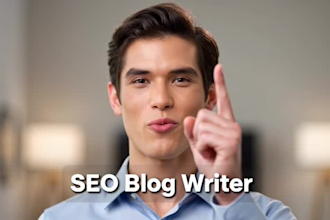 write SEO friendly blog posts and content writing
