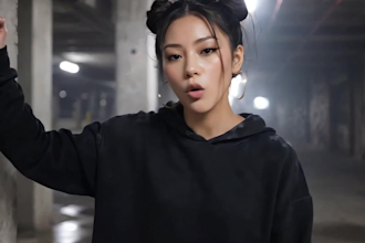 create realistic ai music video ai generated visual and ai avatar lip sync video